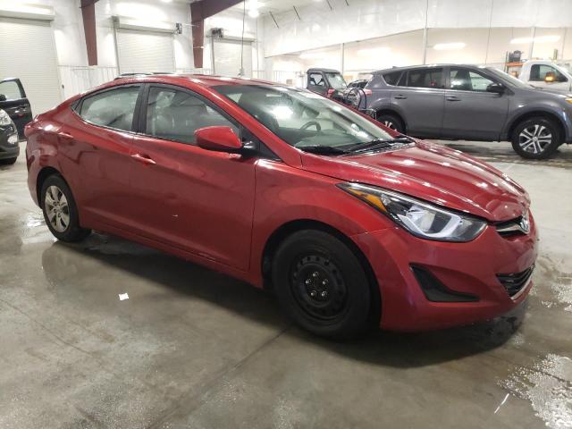 Lot #2510236979 2016 HYUNDAI ELANTRA SE salvage car