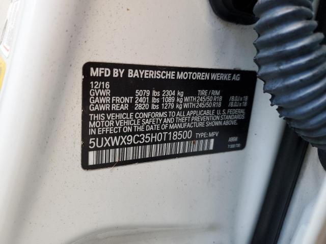 5UXWX9C35H0T18500 2017 BMW X3 - Image 12