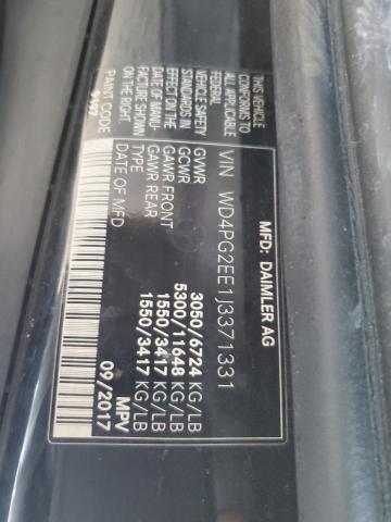 2018 MERCEDES-BENZ METRIS WD4PG2EE1J3371331