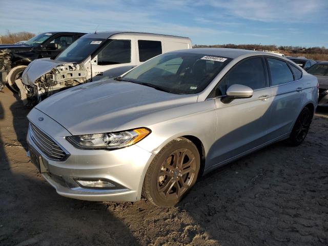 FORD FUSION SE 2018 silver  gas 3FA6P0HD5JR252931 photo #1