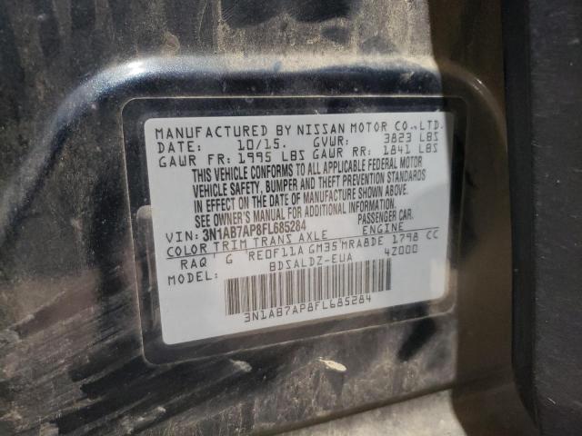 2015 NISSAN SENTRA S - 3N1AB7AP8FL685284