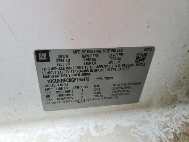 2016 CHEVROLET SILVRDO LT 1GCUKREC8GF165479