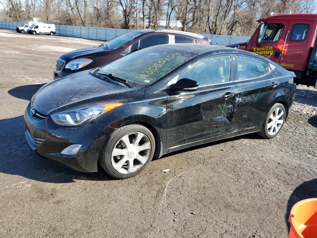 2013 Hyundai Elantra Gls vin: 5NPDH4AE2DH440399