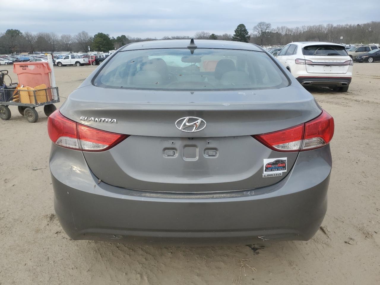 5NPDH4AE7CH107842 2012 Hyundai Elantra Gls