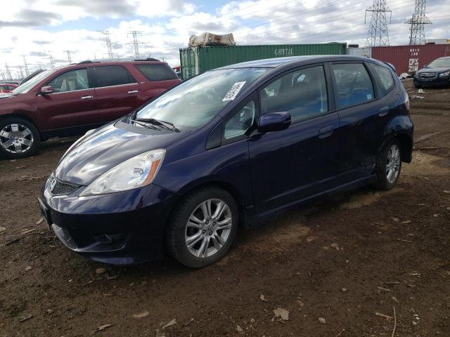 Lot #2371288881 2009 HONDA FIT SPORT salvage car