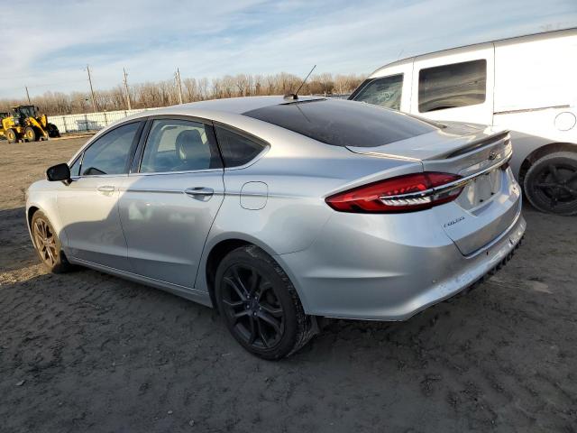 FORD FUSION SE 2018 silver  gas 3FA6P0HD5JR252931 photo #3