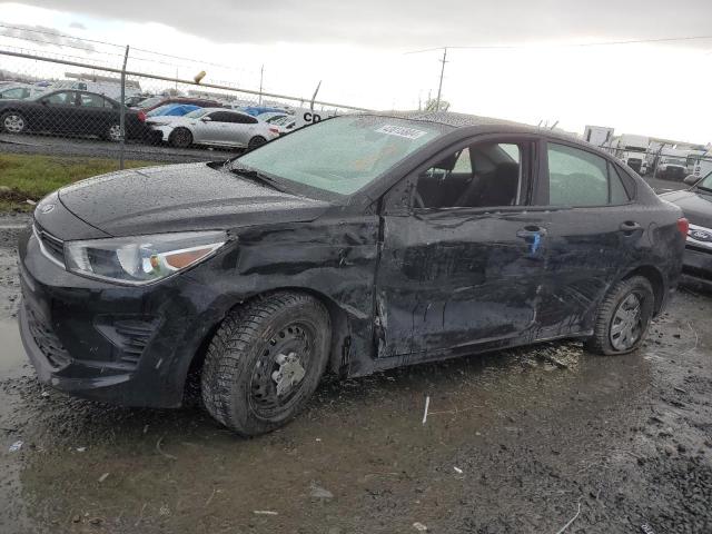 Lot #2475791066 2021 KIA RIO LX salvage car