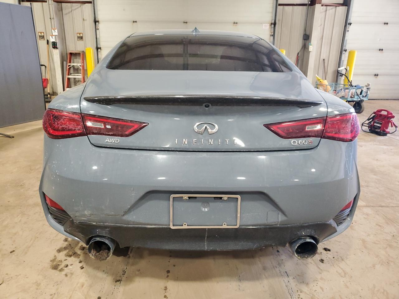 2022 Infiniti Q60 Red Sport 400 vin: JN1FV7LL9NM680350