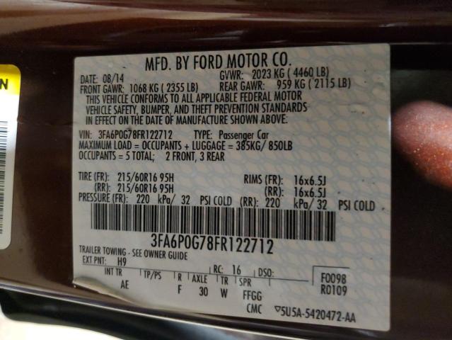 2015 Ford Fusion - Image 12