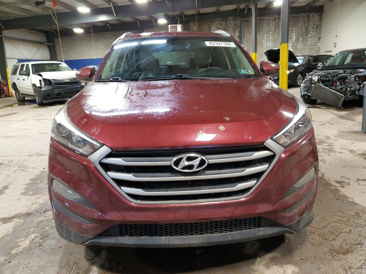 2017 Hyundai Tucson Limited vin: KM8J3CA49HU251615