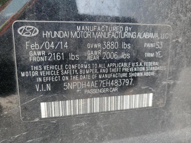 5NPDH4AE7EH483797 2014 Hyundai Elantra Se