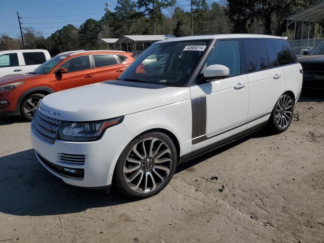 Lot #2438702551 2015 LAND ROVER RANGE ROVE salvage car