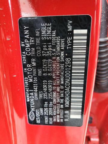 2022 HYUNDAI KONA N BAS KM8KH3AC0NU001298