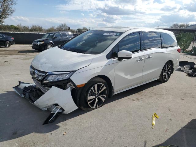 2018 Honda Odyssey Elite VIN: 5FNRL6H93JB027961 Lot: 43060334