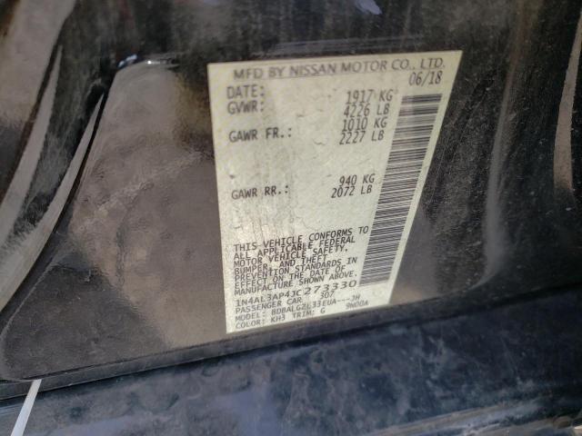 2018 NISSAN ALTIMA 2.5 1N4AL3AP4JC273330