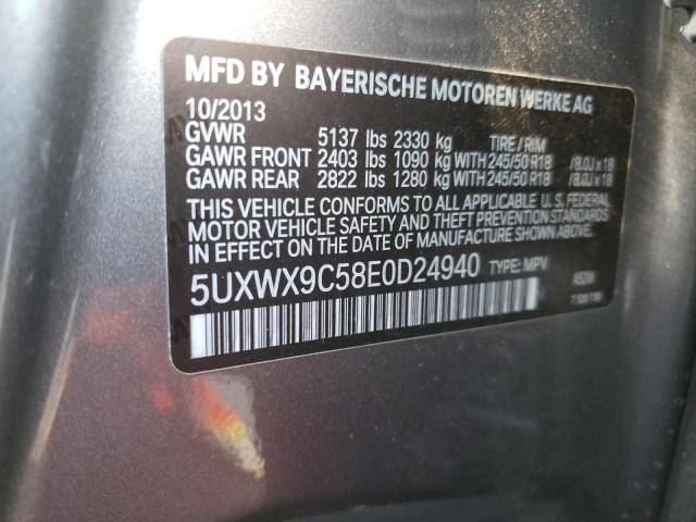 2018 BMW X3 XDRIVE2 - 5UXWX9C58E0D24940