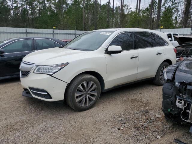 Lot #2373646886 2016 ACURA MDX TECHNO salvage car