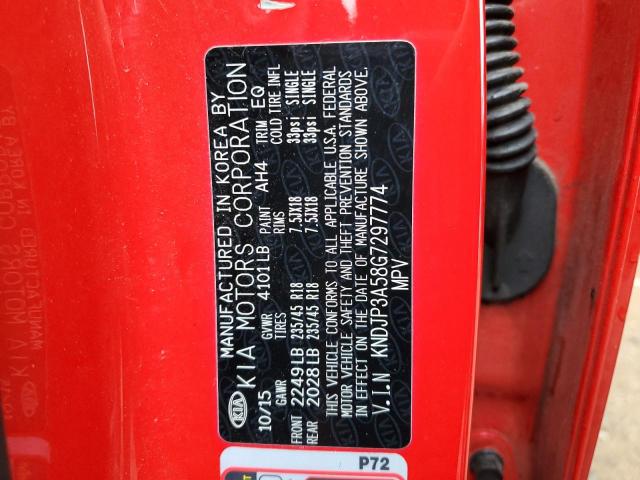 2016 KIA SOUL + - KNDJP3A58G7297774