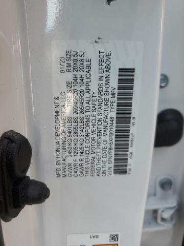 2023 HONDA PASSPORT E - 5FNYF8H5XPB010448
