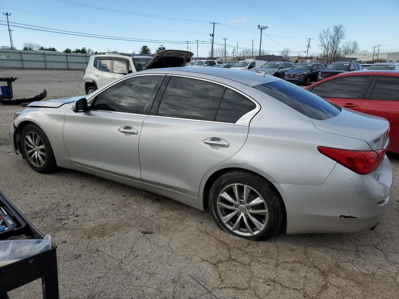 JN1AV7AR8EM700119 2014 Infiniti Q50 Hybrid Premium