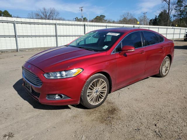 Lot #2412054178 2016 FORD FUSION SE salvage car