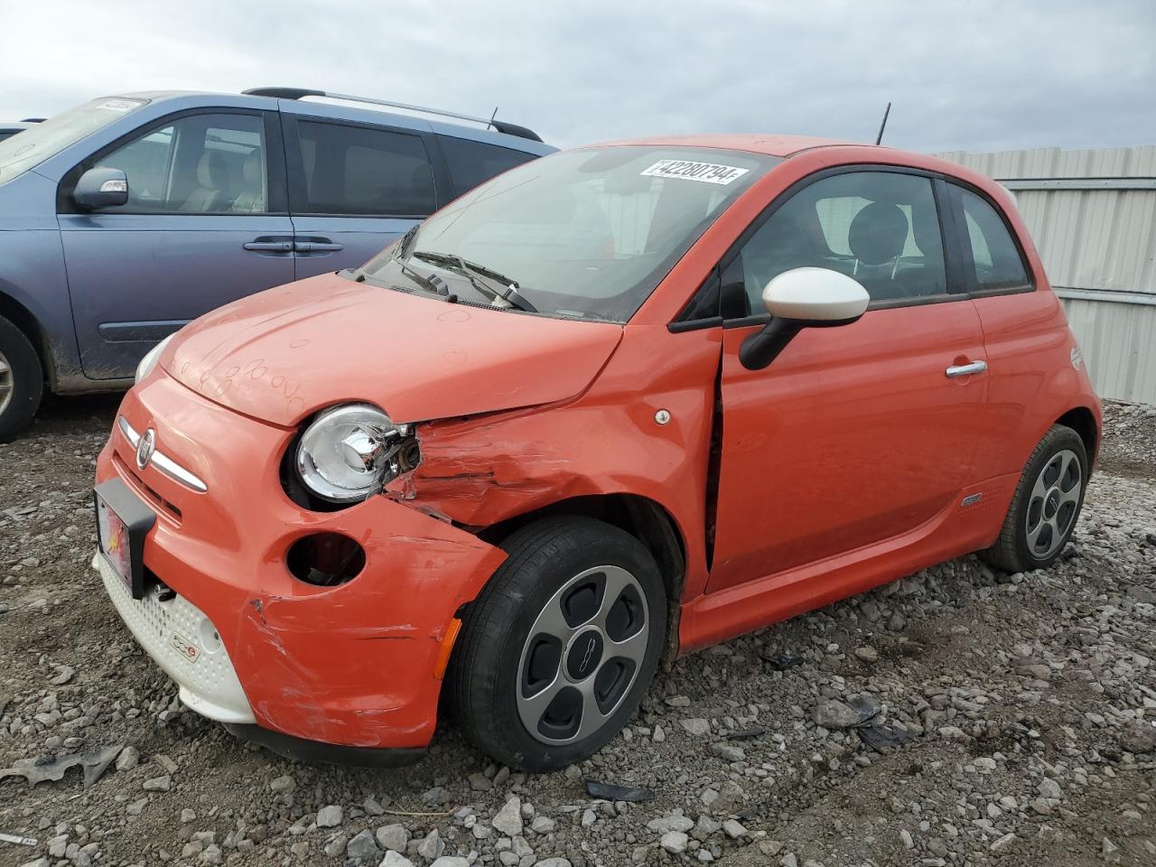 2014 Fiat 500 Electric vin: 3C3CFFGE7ET266940