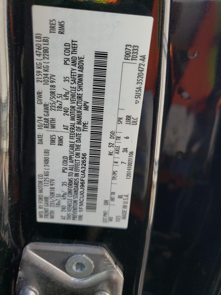 1FMCU0J96FUA32656 2015 Ford Escape Titanium