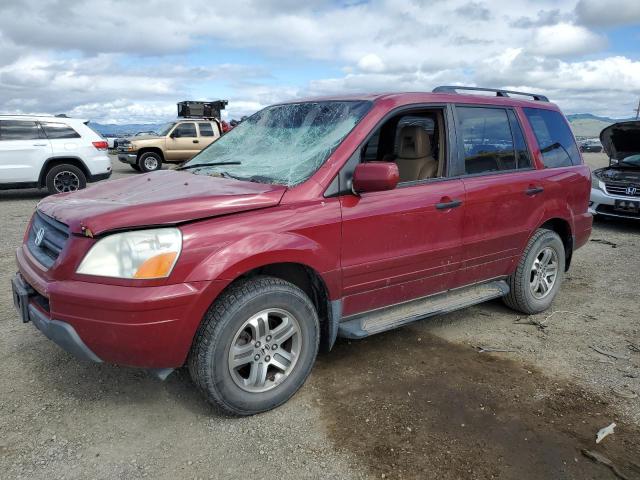 Lot #2423656324 2005 HONDA PILOT EXL salvage car