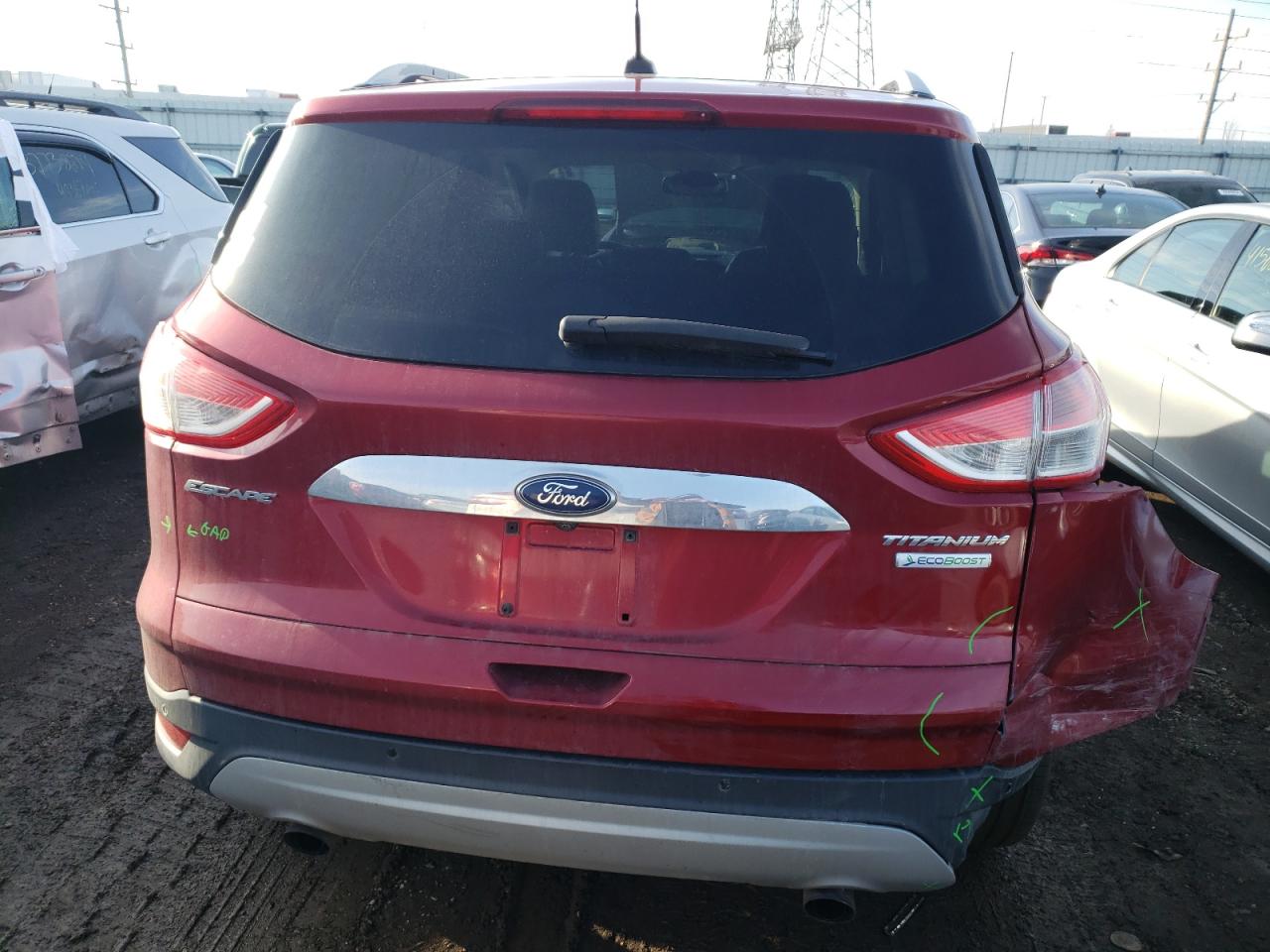 1FMCU0JX6EUA62110 2014 Ford Escape Titanium