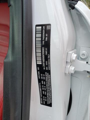 2022 ALFA ROMEO GIULIA SUP ZARFAMBN9N7656063