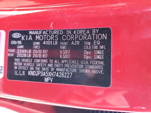 2017 KIA SOUL + KNDJP3A5XH7426227