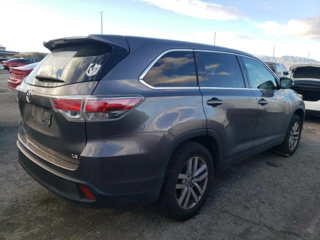 VIN 5TDZARFHXES006396 2014 Toyota Highlander, LE no.3