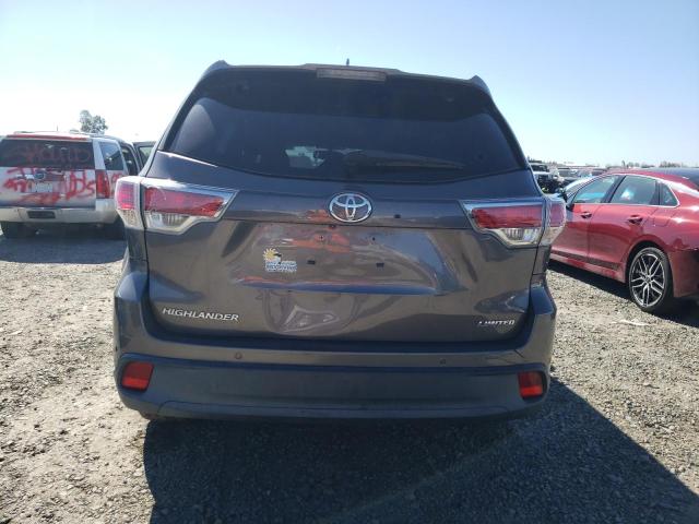 VIN 5TDYKRFH9ES009606 2014 Toyota Highlander, Limited no.6