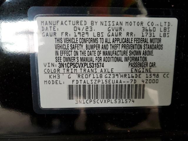 2023 NISSAN KICKS SV 3N1CP5CVXPL531574