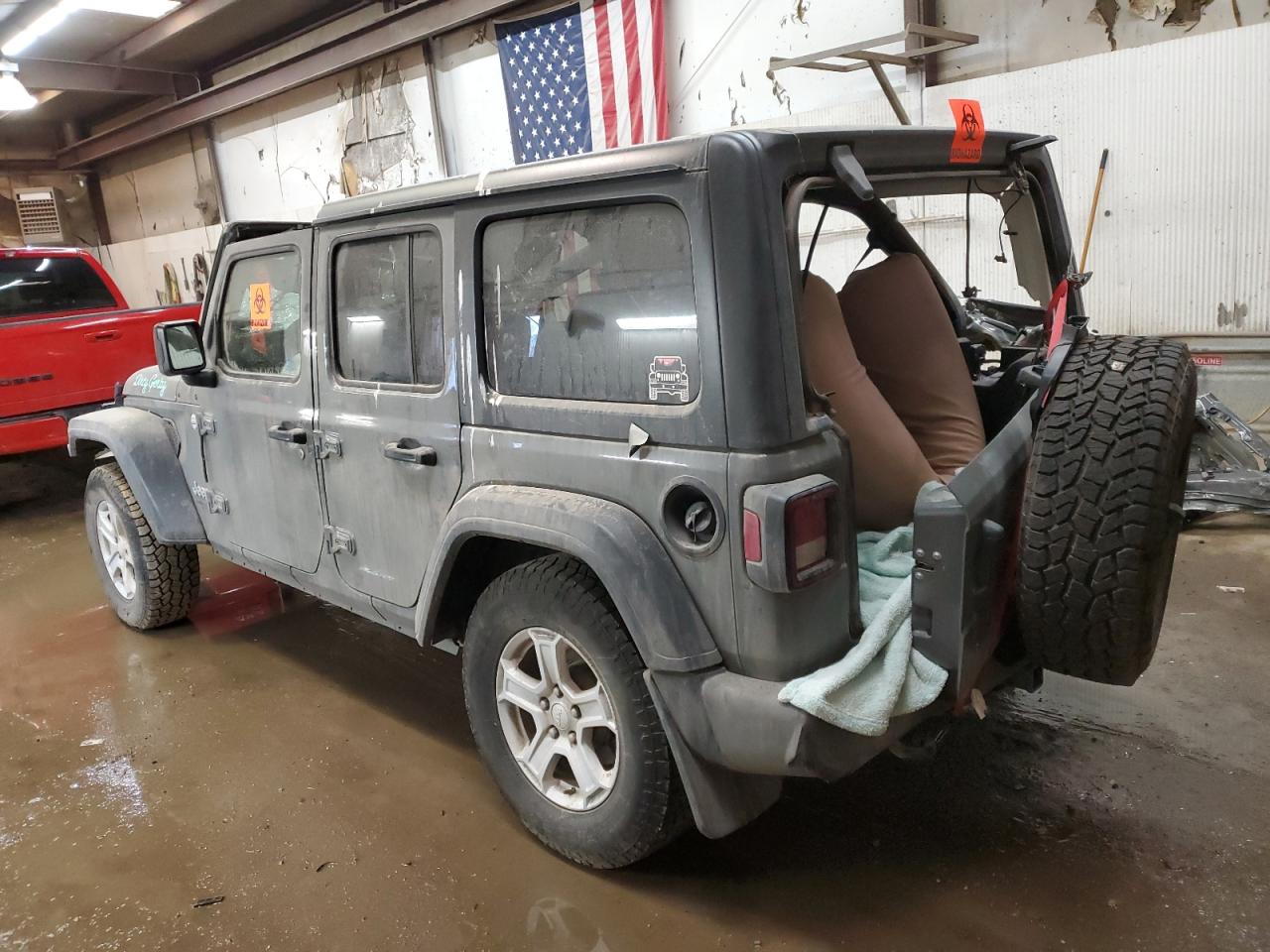 Lot #2587618054 2018 JEEP WRANGLER U