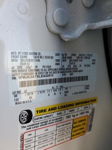 2020 FORD EXPEDITION 1FMJK2ATXLEA52015