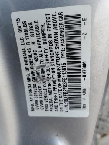 2015 HONDA CIVIC EX - 19XFB2F83FE113616