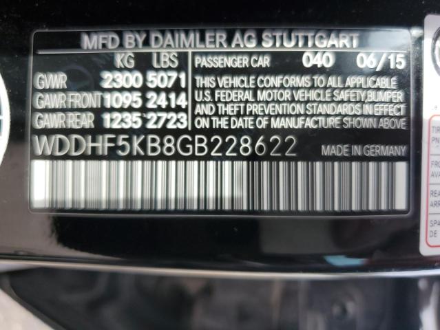 2016 MERCEDES-BENZ E350 - WDDHF5KB8GB228622