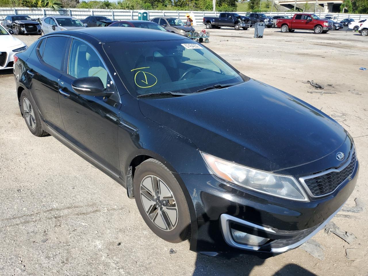 Lot #3029424684 2013 KIA OPTIMA HYB