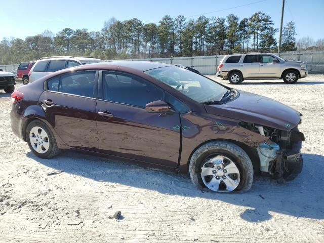 Vin: 3kpfk4a71he112624, lot: 39215544, kia forte lx 20174