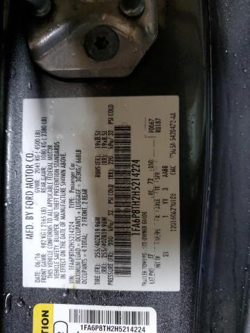 2017 FORD MUSTANG 1FA6P8TH2H5214224