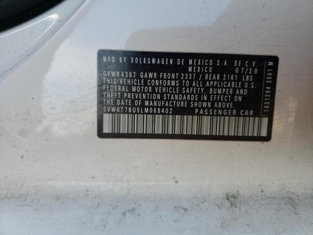 2020 VOLKSWAGEN JETTA GLI 3VW6T7BU5LM068402