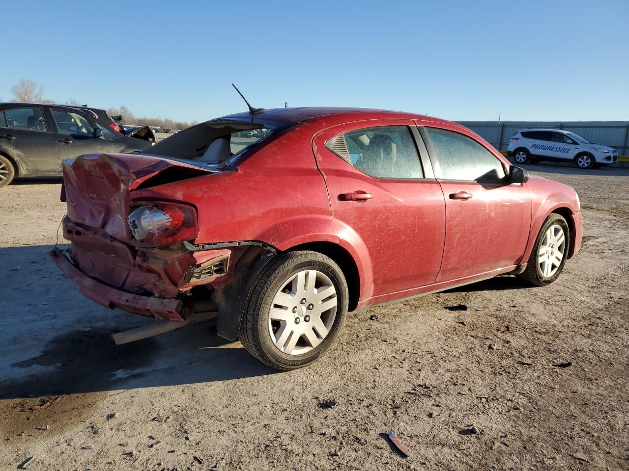 Lot #2768429758 2014 DODGE AVENGER SE