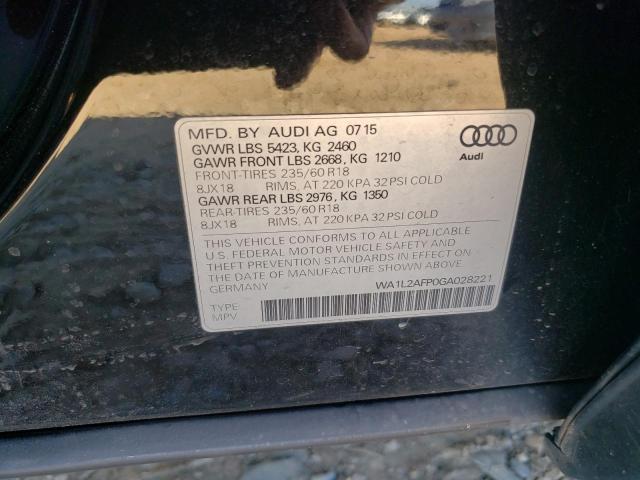 WA1L2AFP0GA028221 2016 AUDI Q5, photo no. 12