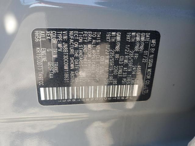 2022 NISSAN ROGUE PLAT - JN8BT3DC0NW118631