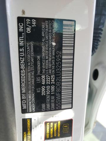 2020 MERCEDES-BENZ C-CLASS - 55SWF8DB2LU325952