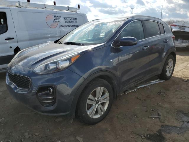 Lot #2551793614 2017 KIA SPORTAGE L salvage car