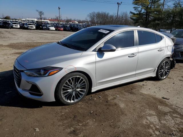 Lot #2421366020 2018 HYUNDAI ELANTRA SP salvage car