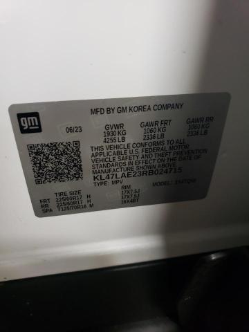 2024 BUICK ENVISTA PR - KL47LAE23RB024715
