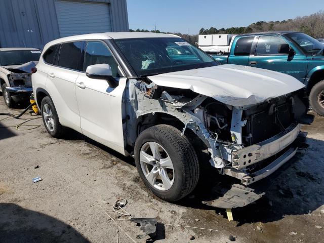 VIN 5TDCZRAH2MS043902 2021 Toyota Highlander, L no.4